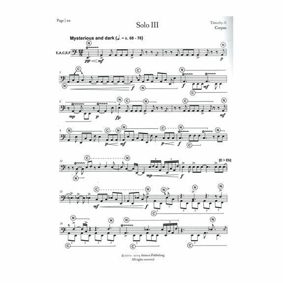 Corpus-Three Pieces for Five Timpani-5T