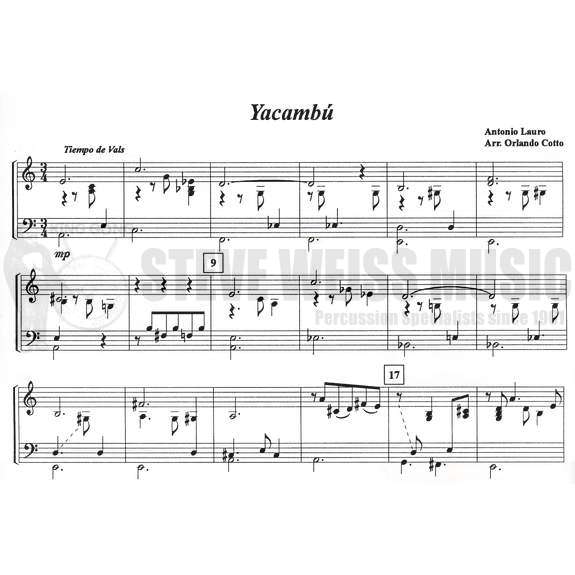 Cotto-Latin American Album for Marimba-M