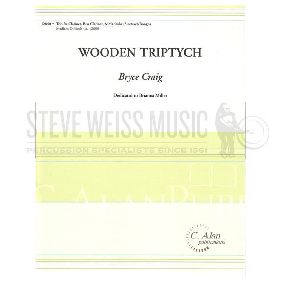 Craig-Wooden Triptych (SP)-M/Bongos/CL or SSX/BCL or BSX or VC