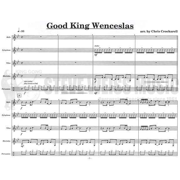Crockarell (arr.)-Christmas Ditties (SP)-B/V/X/M/P