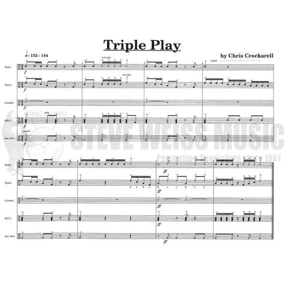 Crockarell/Brooks-Bag O' Cadences (SP) - Drumline