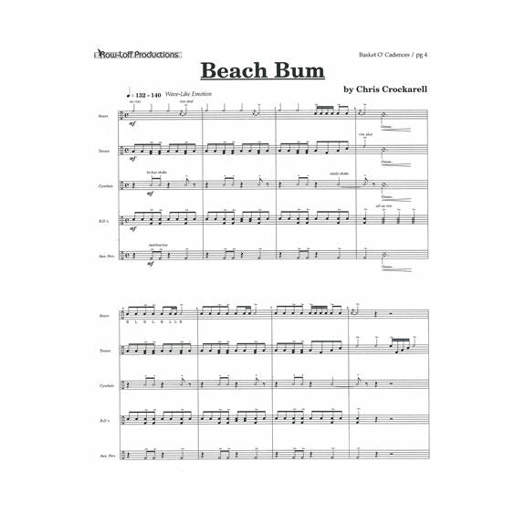 Crockarell/Brooks-Basket O' Cadences (SP)-Drumline