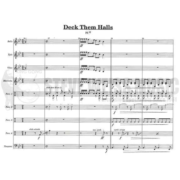 Crockarell-Deck Them Halls (SP)-B/V/C/X/M/4T/P