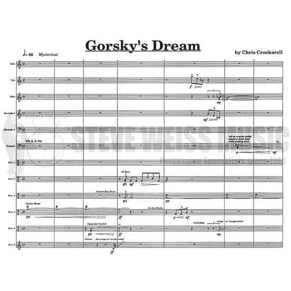 Crockarell-Gorsky's Dream (SP)-B/V/C/X/M/4T/P