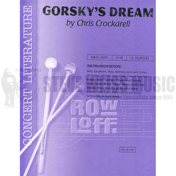 Crockarell-Gorsky's Dream (SP)-B/V/C/X/M/4T/P
