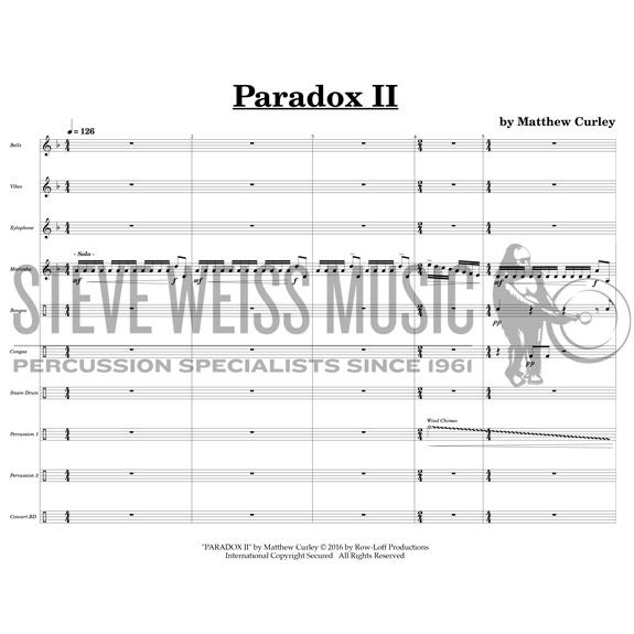 Curley-Paradox II (SP)-B/V/X/M/P