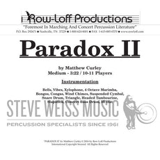 Curley-Paradox II (SP)-B/V/X/M/P