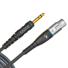 D'Addario Custom Series 10ft XLR (f) to 1/4" TRS