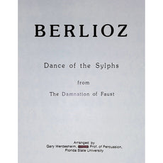 Dance of the Sylphs Hector Berlioz arranged by Gary Werdesheim