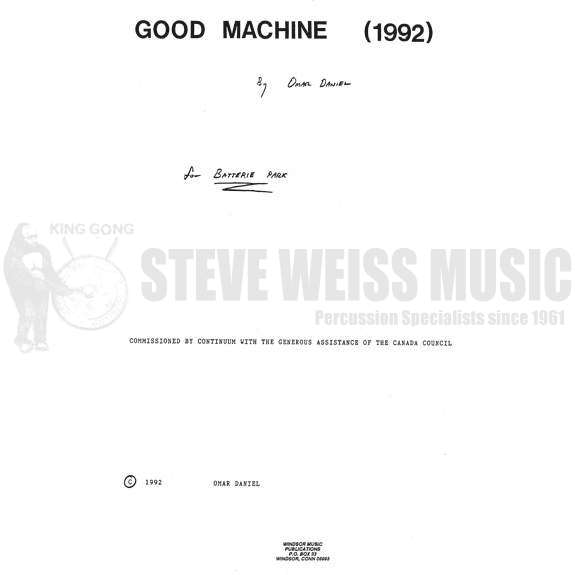 Daniel-Good Machine(SP) OS