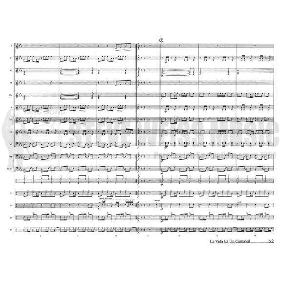 Daniel-La Vida es un Carnaval (arr. Davila)(SP-10 to 14)