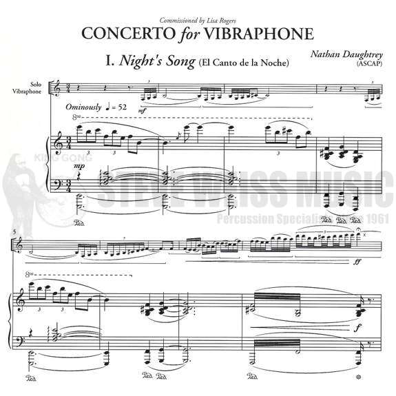 Daughtrey-Concerto for Vibraphone (Piano red.)-V/PN