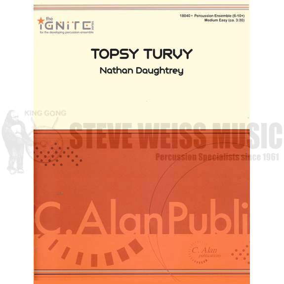 Daughtrey-Topsy Turvy (SP)-B or V/X or M/opt. V/opt. M/2T /P