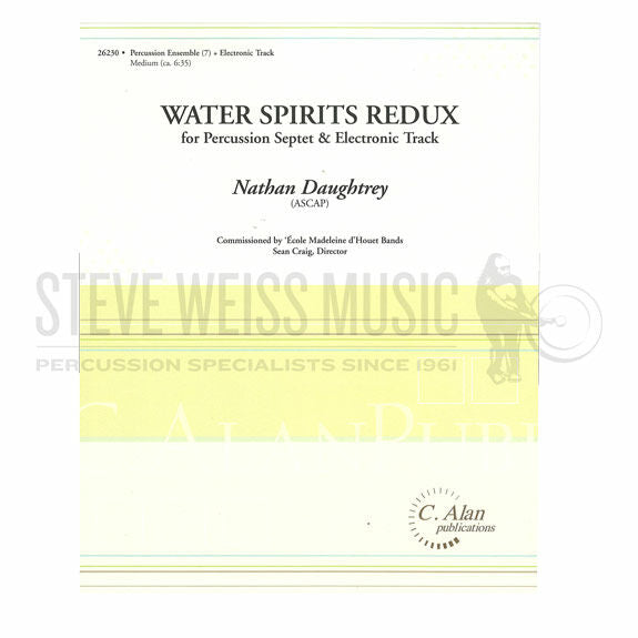 Daughtrey-Water Spirits Redux (SP)-B/V/C/X/M/4T/P/ Prerecorded track