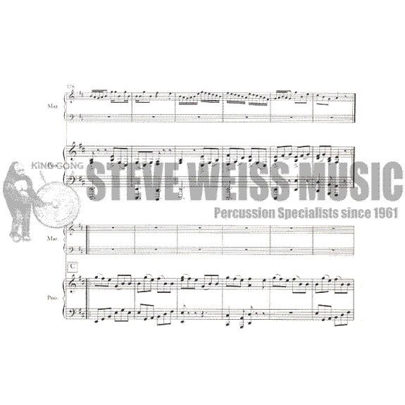 Davidson-Fantasia for Marimba and Strings (Piano red.)- M/PN