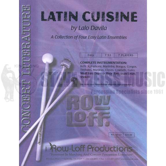 Davila-Latin Cuisine (SP)-B/X/M/P
