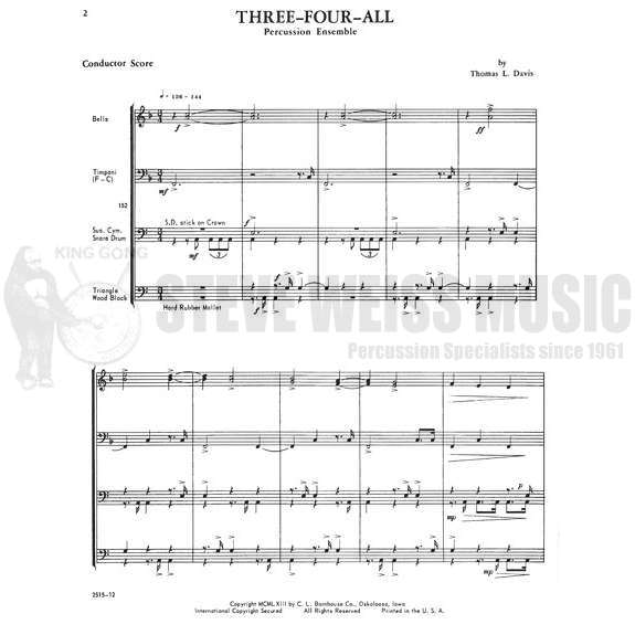 Davis-Three-Four-All (SP)