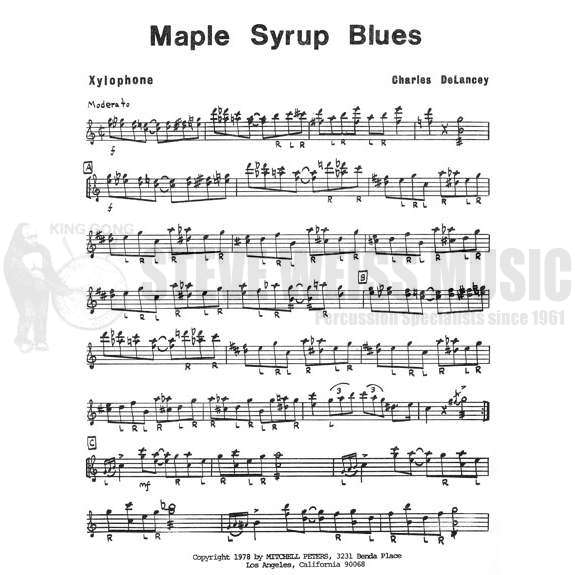 De Lancey-Maple Syrup Blues-M
