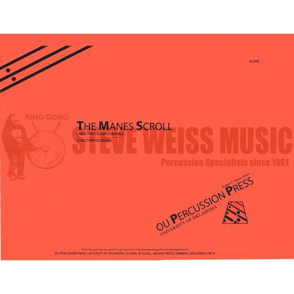 Deane-Manes Scroll, The (SP)-B/2V/C/Cro./2X/2M/BM