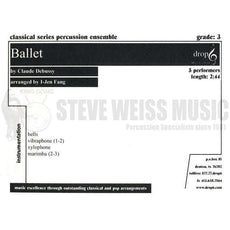 Debussy-Ballet (arr. Fang)(SP-5)-B/V/X/3M