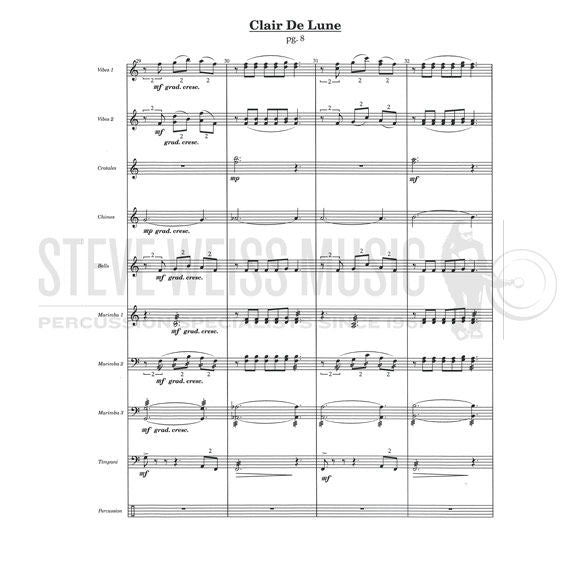 Debussy-Clair de Lune arr. Alford (SP)-B/2V/C/Cro./3M/5T/ P