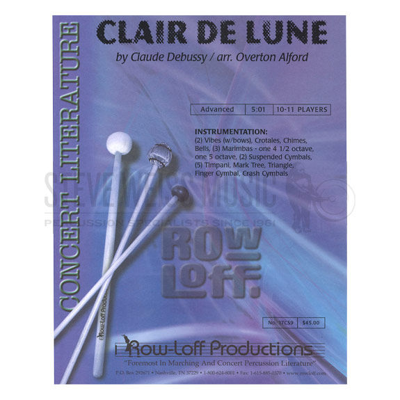 Debussy-Clair de Lune arr. Alford (SP)-B/2V/C/Cro./3M/5T/ P