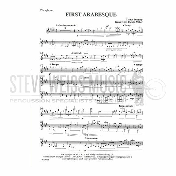 Debussy-First Arabesque-Miller