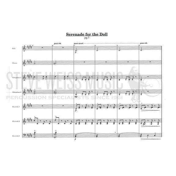 Debussy-Serenade for the Doll arranged by Britt (SP)-B/3V/C/3M