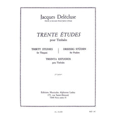 Delecluse-30 Studies for Timpani Volume 2