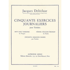 Delecluse-50 Daily Exercises for Timpani