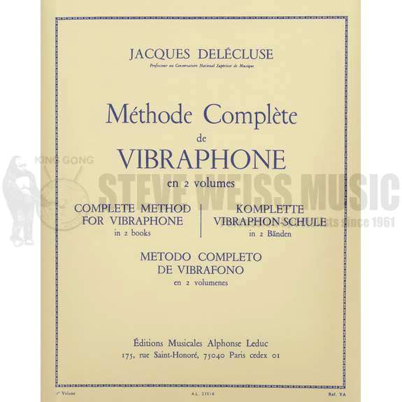 Delecluse-Method for Vibraphone (Vol 1)