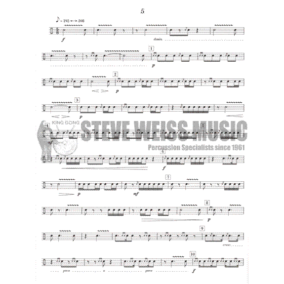 Delecluse-Studio'M, volume 2 (ten etudes for SD)