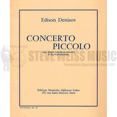 Denisov-Concerto Piccolo (perc. parts) OS