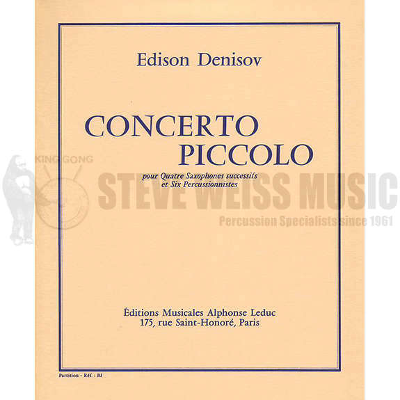 Denisov-Concerto Piccolo (score) OS