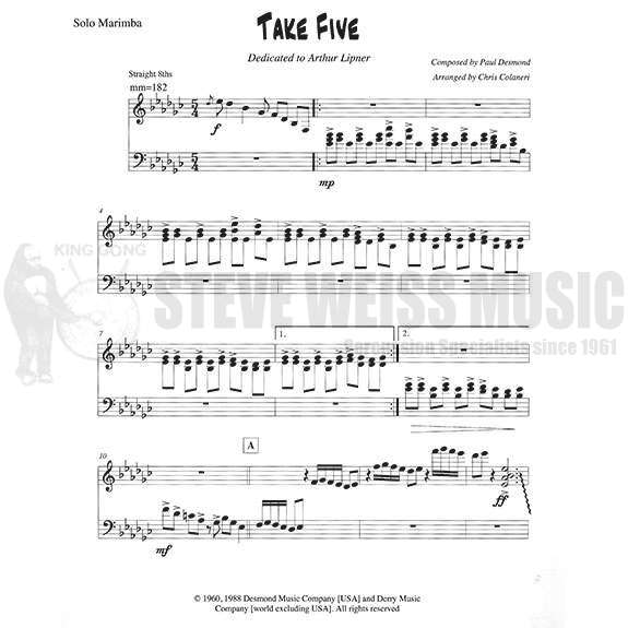 Desmond-Take Five arr. Colaneri-M
