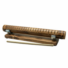 Dettra Percussion Bamboo Guiro with Scraper and Stand
