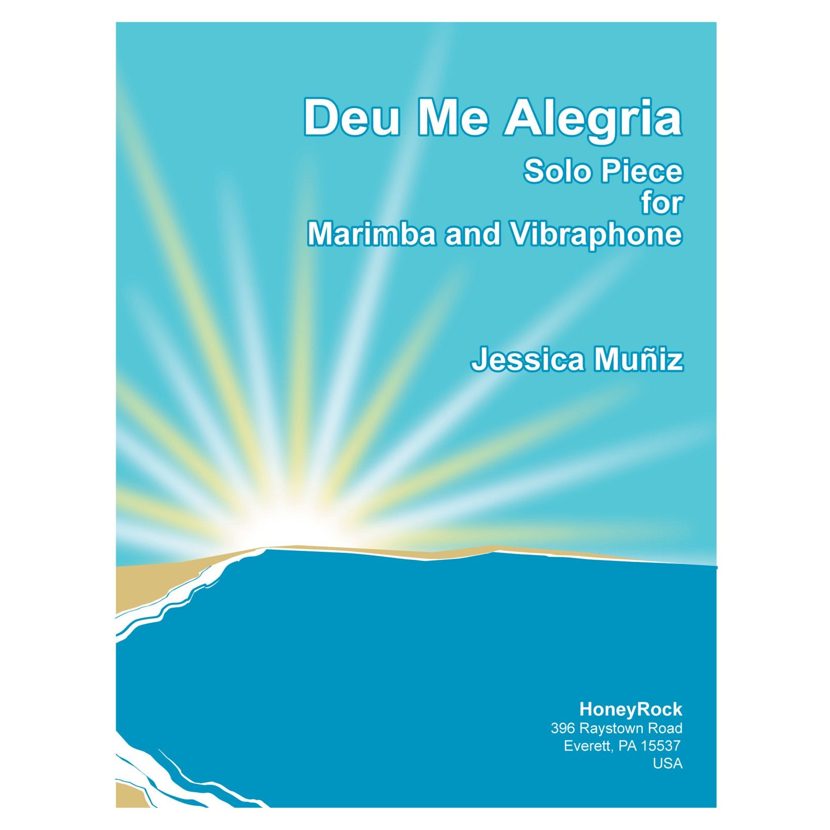 Deu me Alegria for Marimba Vibraphone by Jessica Muniz-Collado