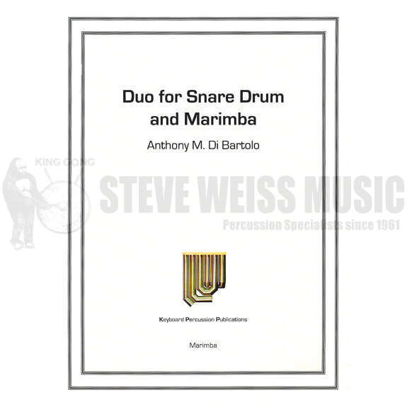 Di Bartolo-Duo for Snare Drum and Marimba (2S)-2M/SD