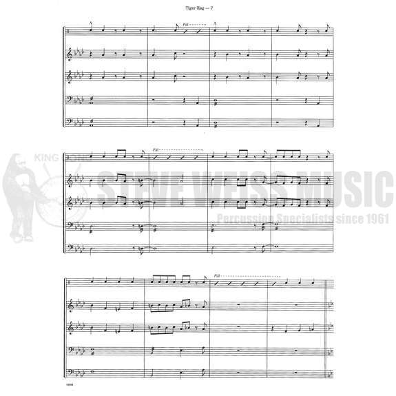 DiBlasio (arr.)-Tiger Rag (SP)-X/2M/4T/SD
