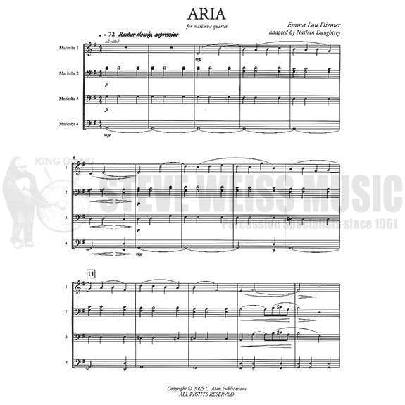Diemer-Aria arr. Daughtrey (SP-4)-4M