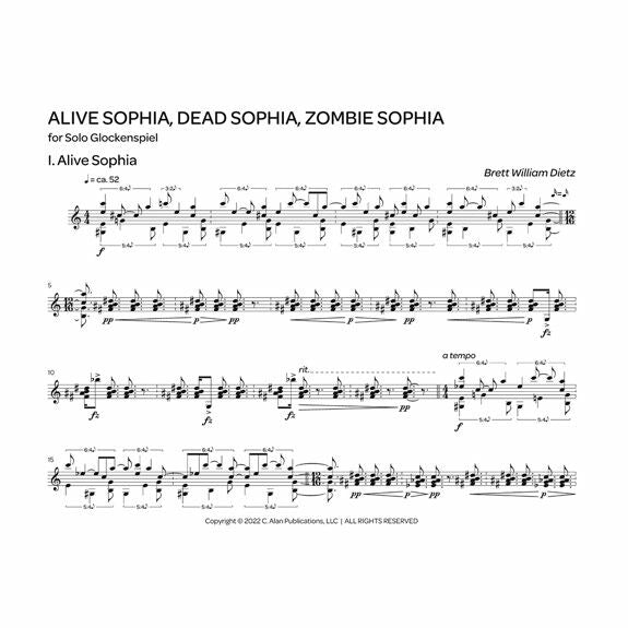 Dietz-Alive Sophia, Dead Sophia, Zombie Sophia