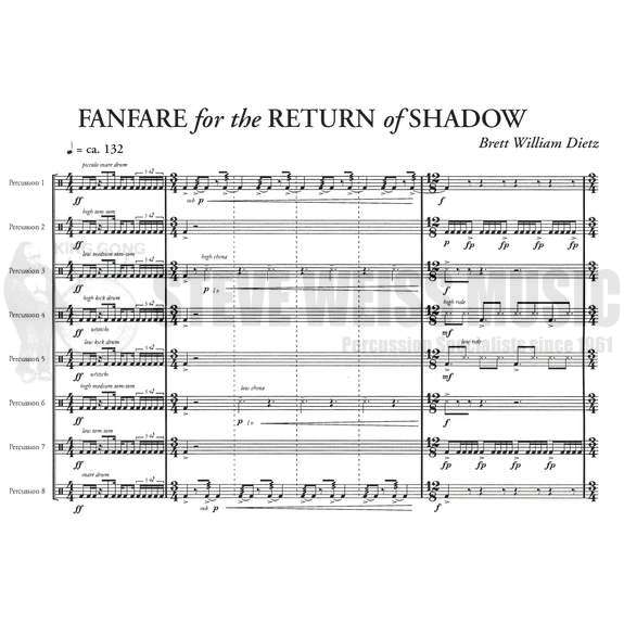 Dietz-Fanfare for the Return of Shadow (SP)-P