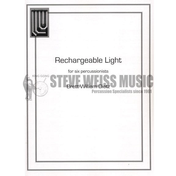 Dietz-Rechargeable Light (SP)-B/C/2Cro (2 8va)/V/Alm/P/2 Synthesizers/Mallet Kat