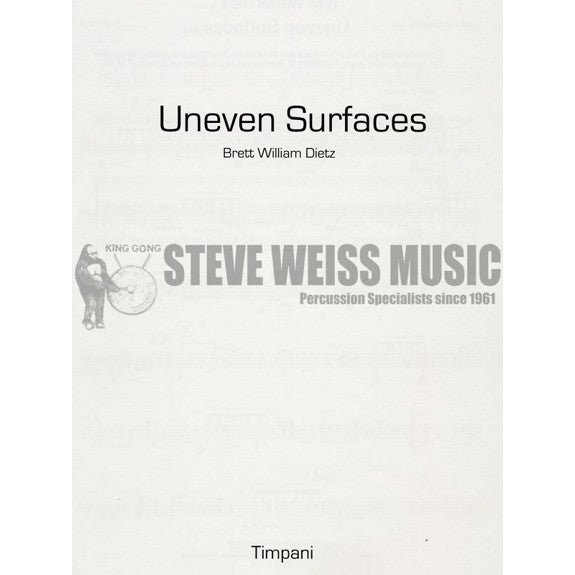 Dietz-Uneven Surfaces (SP)-5T/B/Cro/V/M/P OS