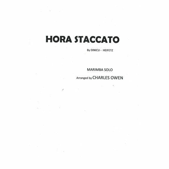 Dinicu-Heifetz-Hora Staccato arr. Owen (SP)-X/Band