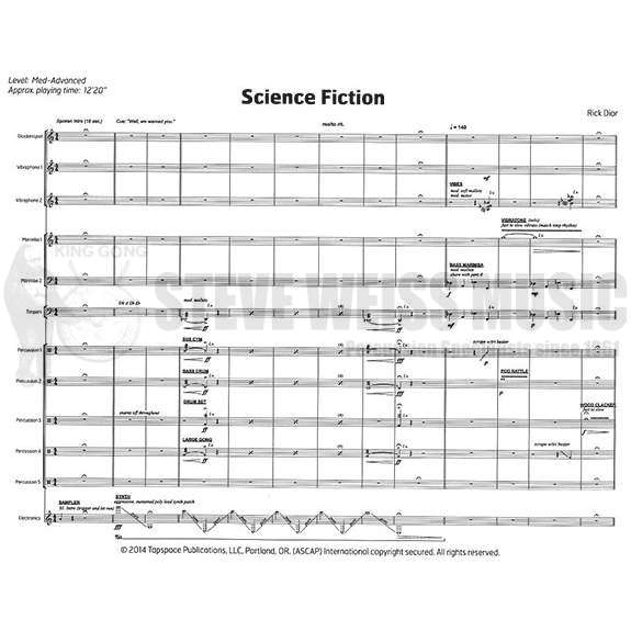 Dior-Science Fiction (SP)-B/2V/C/Song Bells/2M/DS/P/ Electronics