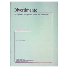 Divertimento for Clarinet Vibraphone Violin and Cello by Henri Lazarof