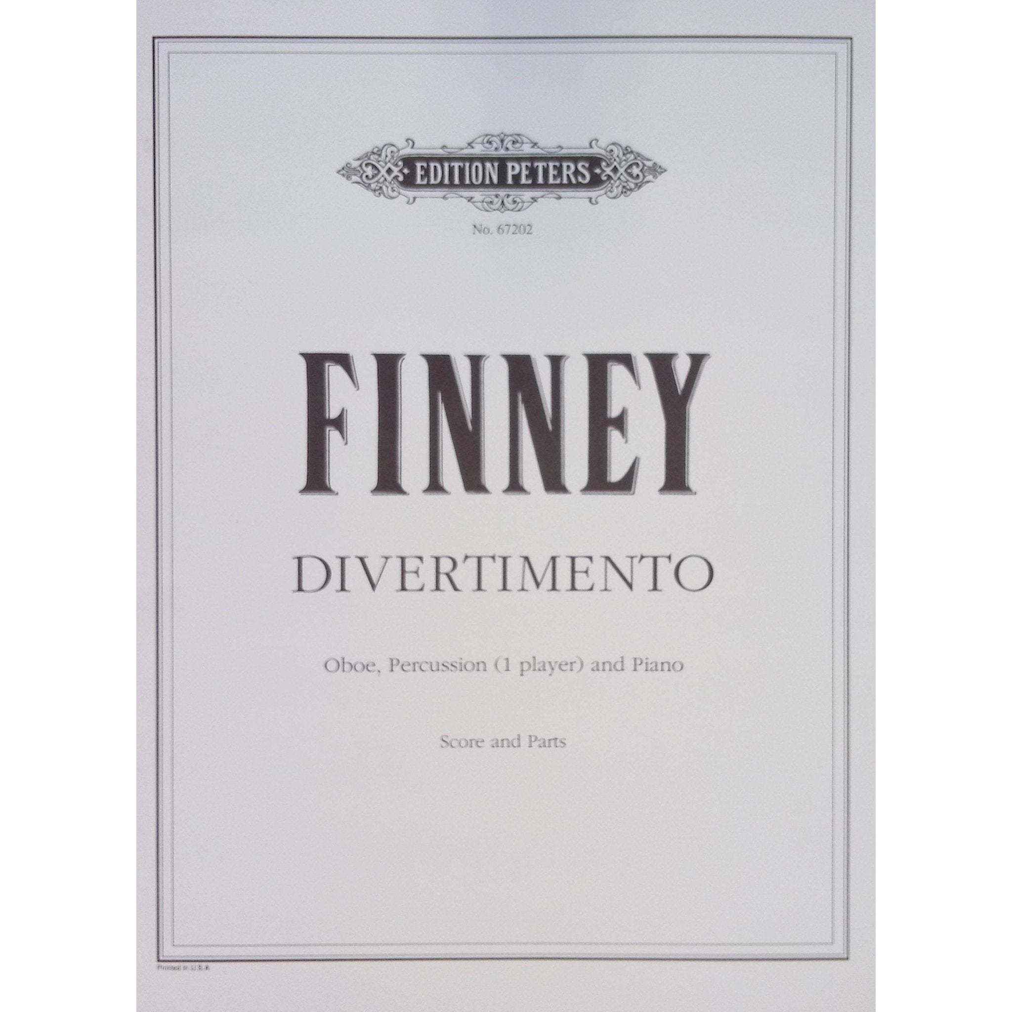 Divertimento by Ross Lee Finney