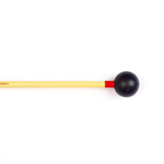 Dragonfly Percussion 1 1/4" Ebonite Xylophone  / Glock Mallets - Rattan