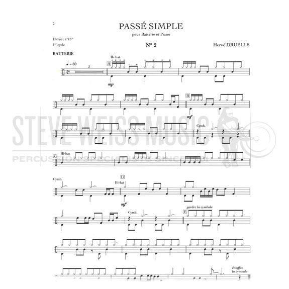 Druelle-Passe Simple et Chaperlipopette (SP)-DS/PN